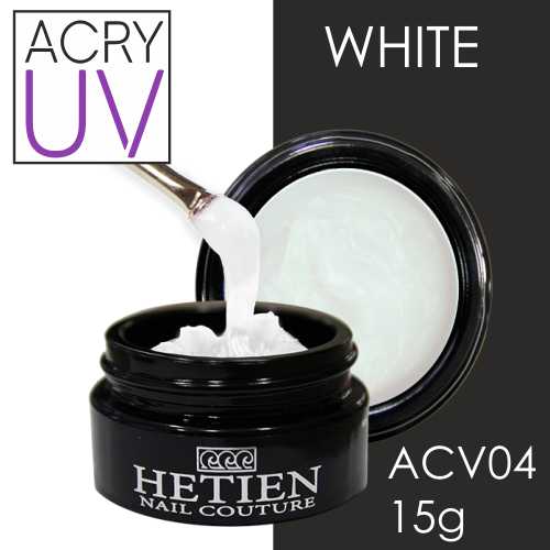 AcryUv White 15gr ACV04
