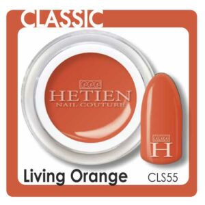 cls54 living orange color gel