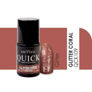 Hetien Glitter Coral Qck109 10ml