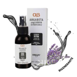 ARGABETA VEGCARBON-serum DETOX- serum DETOX PER CAPELLI STRESSATI DA FATTORI AMBIENTALI 100ML