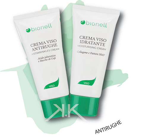 Bionell crema viso antirughe 50ml + crema viso idratante 50ml_Kosmetika_