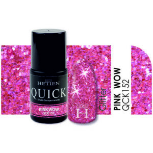 Smalto Semipermanente Rosa Glitter