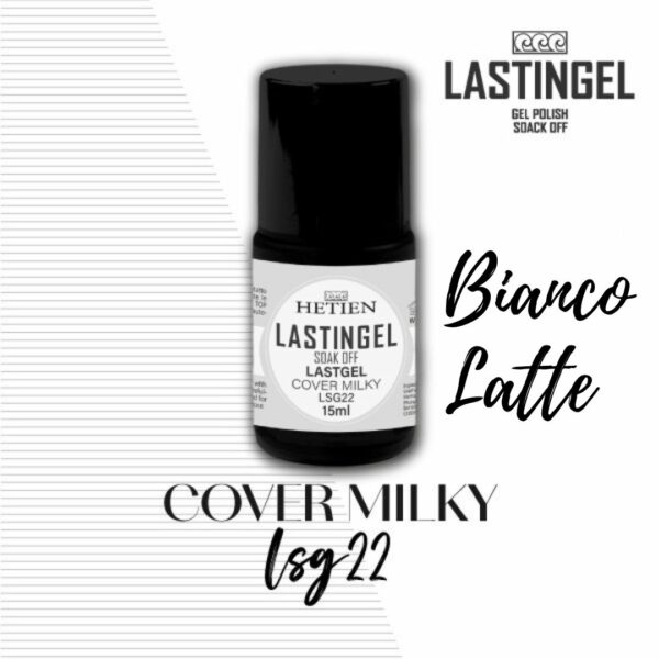 SOAK OFF Gel - Lastgel Cover Milky LSG22